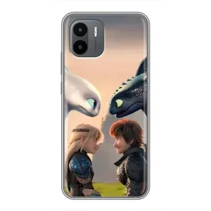 Чохол як приборкати дракона на Xiaomi Redmi A2 (Гикавка і Астрід)