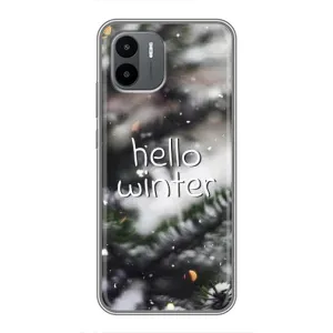 Новогодние, Праздничные Чехлы для Xiaomi Redmi A2 - 2024 год (Hello winter)
