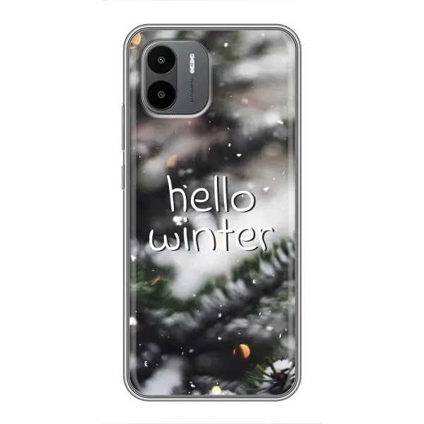 Чохол з принтом «Hello winter» для Xiaomi Redmi A2 Чохол з принтом «Hello winter» для Xiaomi Redmi A2