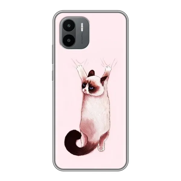 Чохол з принтом «Котик падає» для Xiaomi Redmi A2 Чохол з принтом «Котик падає» для Xiaomi Redmi A2