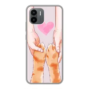 Чехол на Редми А2 с Котами (VPrint) (Любовь к котикам)