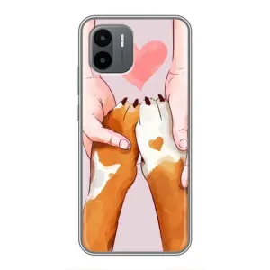 Чехлы с собаками для Xiaomi Redmi A2 (VPrint) (Любовь к собакам)