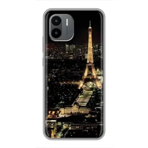 Чехол Эйфелева Башня для Xiaomi Redmi A2 - (AlphaPrint) (Ночной Париж)