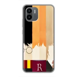Чехлы с Гарри Поттером для Xiaomi Redmi A2 (AlphaPrint) (обложка Гарри Поттера)