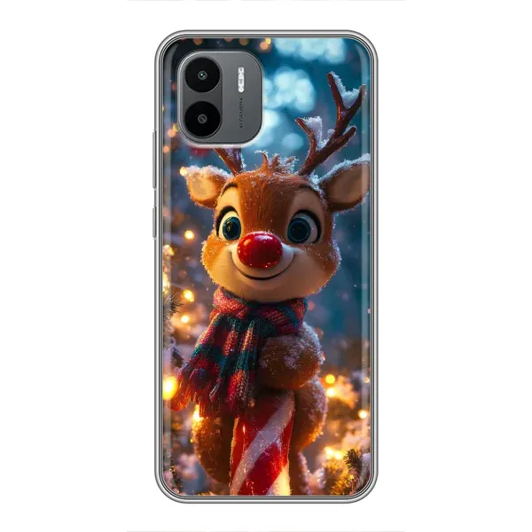 Чехол с принтом «Олень с шарфом» для Xiaomi Redmi A2 Чехол с принтом «Олень с шарфом» для Xiaomi Redmi A2