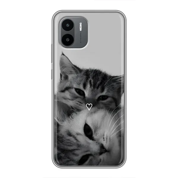 Чохол з принтом «Пара котів» для Xiaomi Redmi A2