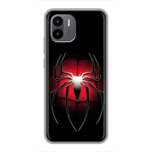 Чехол с человеком пауком для Xiaomi Redmi A2 - (AlphaPrint) (Паук марвел)