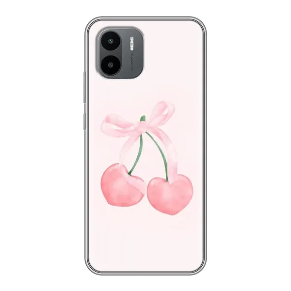 Чехол с принтом «Розовые вишни» для Xiaomi Redmi A2