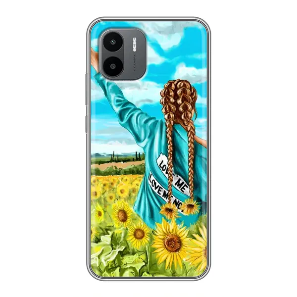 Чохол з принтом «Україночка» для Xiaomi Redmi A2 Чохол з принтом «Україночка» для Xiaomi Redmi A2