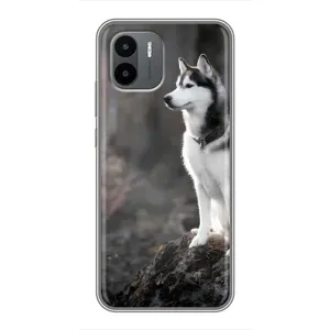 Чехол с Хаски для Xiaomi Redmi A2 - (AlphaPrint) (Верный пес)