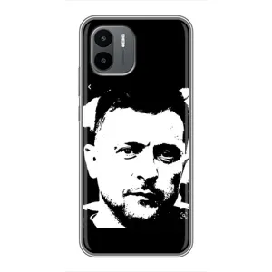Чехол для Xiaomi Redmi A2 (AlphaPrint - с принтом Зеленского) (Зеленский АРТ)
