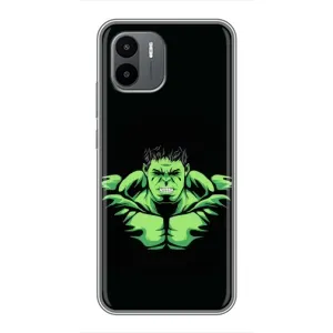 Чехлы с героями Марвел Xiaomi Redmi A2 (VPrint) (Зелёный Халк)