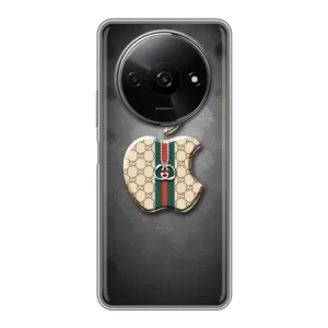 Чохли  GUCCI для Xiaomi Redmi A3 (AlphaPrint) (Apple gucci)
