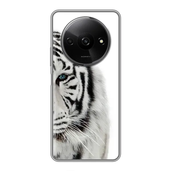 Чохол з принтом «Білий Тигр» для Xiaomi Redmi A3