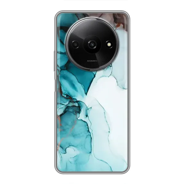 Чохол з принтом «Бірюзовий мрамор» для Xiaomi Redmi A3