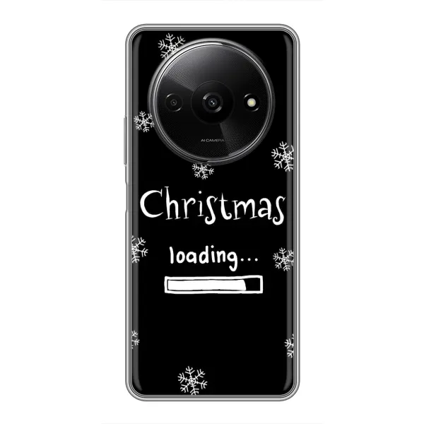 Чохол з принтом «Christmas loading» для Xiaomi Redmi A3 Чохол з принтом «Christmas loading» для Xiaomi Redmi A3