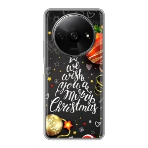 Різдвяні Чохли для Xiaomi Redmi A3 (VPrint) (Ялинка)