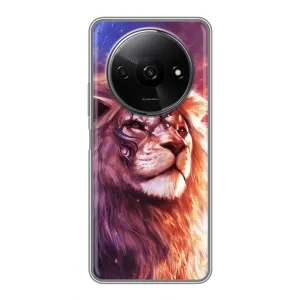 Чохол з картинкою ЛЕВ для Xiaomi Redmi A3 (VPrint) (Красочний Лев)