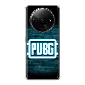 Чеjхол PUBG для Xiaomi Redmi A3 (AlphaPrint) (Лого PUBG)