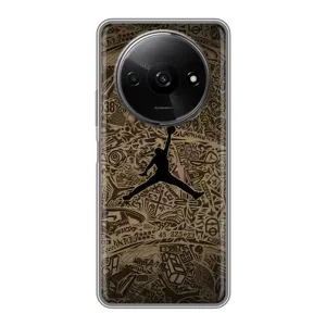 Чехлы для Xiaomi Redmi A3 - с картинкой JORDAN (AlphaPrint) (Logo Jordan)
