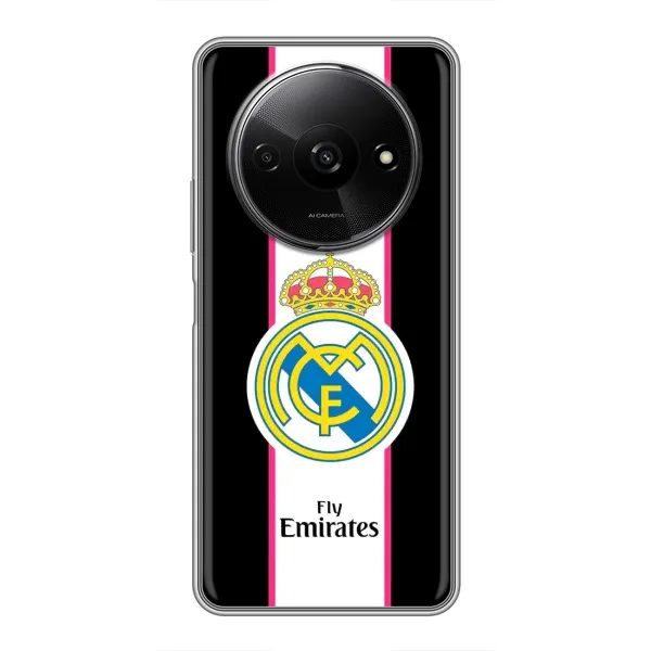 Чохол з принтом «лого Real Madrid» для Xiaomi Redmi A3 Чохол з принтом «лого Real Madrid» для Xiaomi Redmi A3