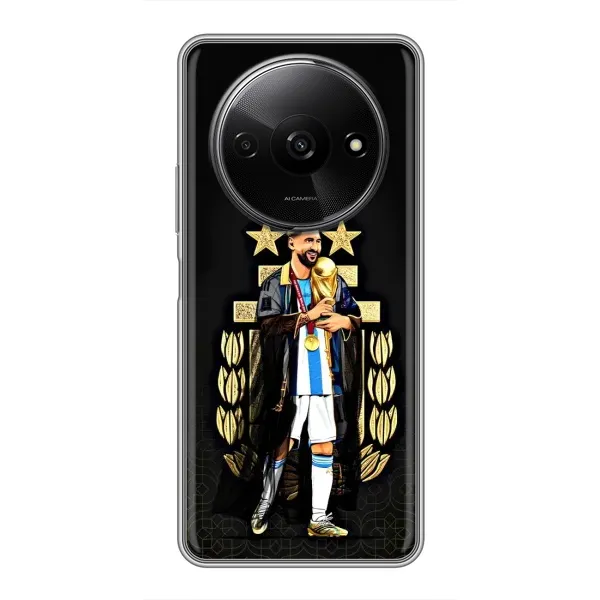 Чехол с принтом «Месси Король» для Xiaomi Redmi A3