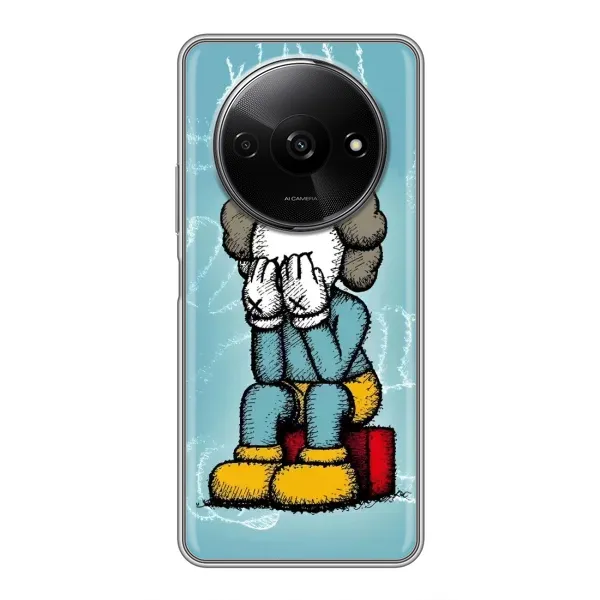 Чохол з принтом «Плач Bearbrick» для Xiaomi Redmi A3