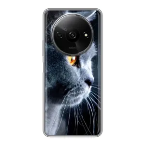 Чехлы с Котиками для Xiaomi Redmi A3 (VPrint) (Серый Кот)