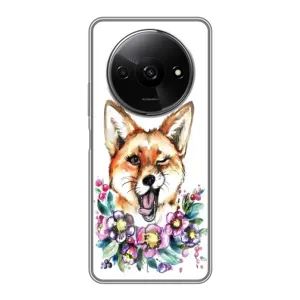 Чохли з картинкою Лисичка для Xiaomi Redmi A3 (VPrint) (Весела лисичка)