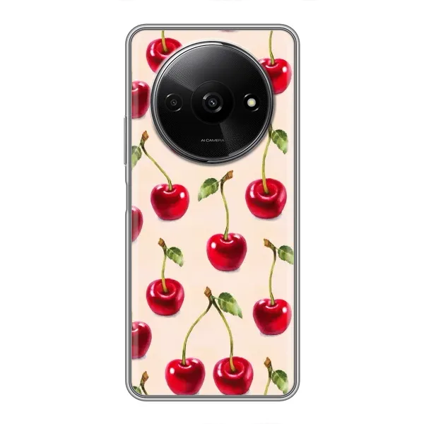 Чохол з принтом «Черешня» для Xiaomi Redmi A3