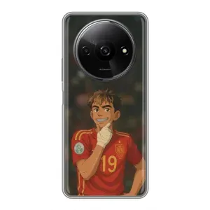 Чохол з футболістом Ламін Ямаль Xiaomi Redmi A3 (Ямаль аніме)