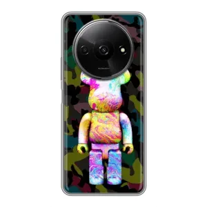 Чохли для Xiaomi Redmi A3 - Bearbrick Louis Vuitton (PREMIUMPrint) (Яскравий Bearbrick)