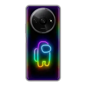 Чохли Амонг Ас для Xiaomi Redmi A3 (AlphaPrint) (Яскравий скін)