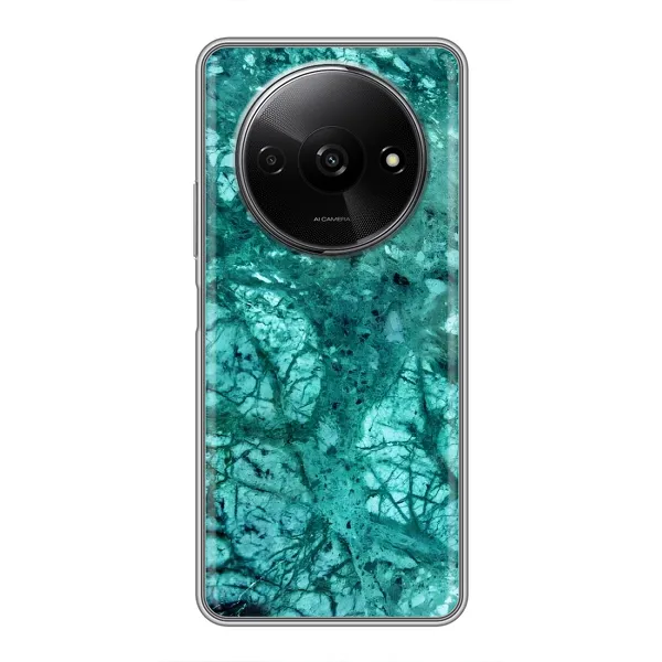 Чехол с принтом «Зеленый мрамор» для Xiaomi Redmi A3