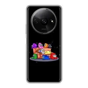 Чохли Амонг Ас для Xiaomi Redmi A3x (AlphaPrint) (Амонг-ас)