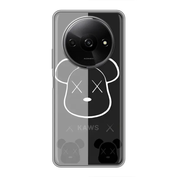 Чехол с принтом «БеарБрик глаза» для Xiaomi Redmi A3x
