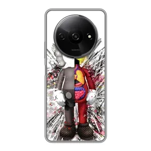 Чохли для Xiaomi Redmi A3x - Bearbrick Louis Vuitton (PREMIUMPrint) (Беарбрік)