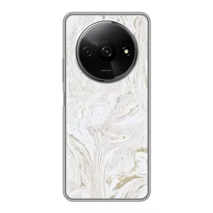 Мраморний чехол на Xiaomi Redmi A3x (VPrint) (Білий мрамор)