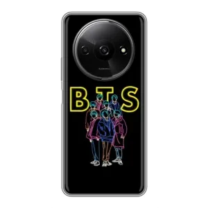 Чохли BTS для Xiaomi Redmi A3x (AlphaPrint) (BTS стайл)