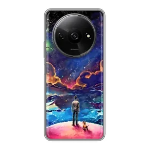 Космічні Чохли для Редмі А3ікс (VPrint) (Вид Галактики)