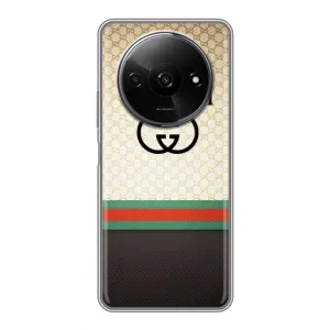 Чехлы ГУЧЧИ для Редми А3икс (AlphaPrint) (GUCCI стиль)