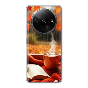 Чохол з принтом «Кава і дощ» для Xiaomi Redmi A3x