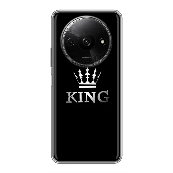 Чохол з принтом «KING» для Xiaomi Redmi A3x