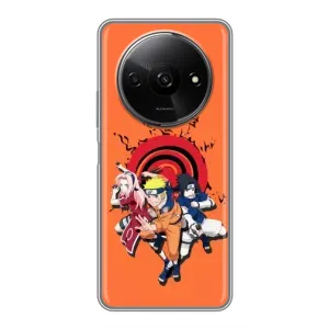 Naruto Anime Чохли для Редмі А3ікс (AlphaPrint) (команда Наруто)