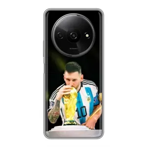 Чохли для Xiaomi Redmi A3x (Leo чемпіон) (AlphaPrint) (Кубок Мессі)