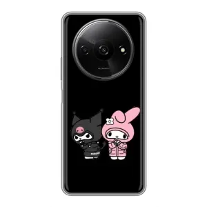 Чехол с кроликом Куроми на Xiaomi Redmi A3x (Куроми и Мелоди)