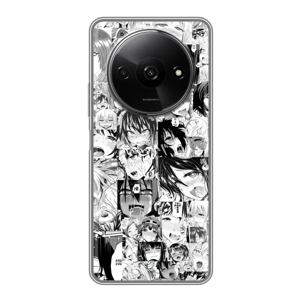Чехол с принтом «Ahegao manga» для Xiaomi Redmi A3x