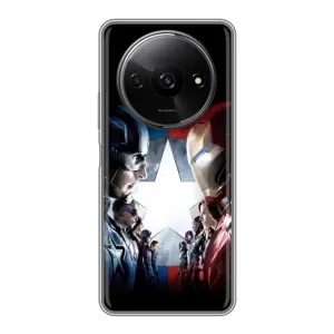 Чохли з героями Марвел Xiaomi Redmi A3x (VPrint) (Марвел стайл)