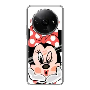 Эксклюзивный чехол для Xiaomi Redmi A3x (AlphaPrint - Мультяшные) (Маус Минни)