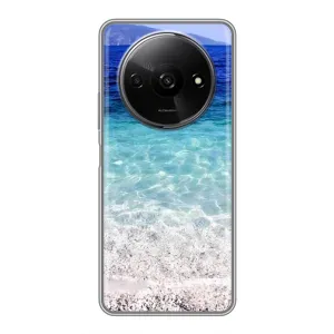 Силиконовый чехол с КАРТИНКАМИ лето для Xiaomi Redmi A3x (AlphaPrint) (Море)